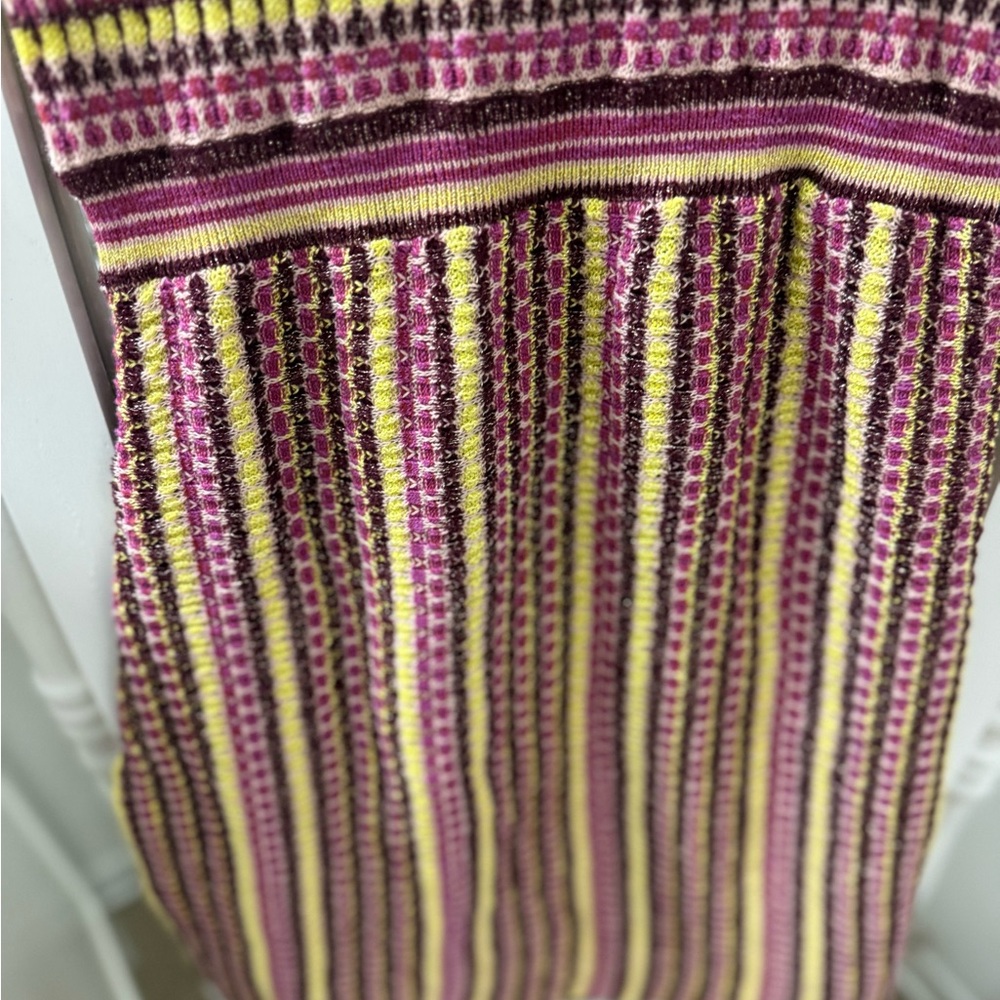 Free People Pink and Yellow Knit Dress - Picture 7 of 10